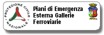 Piani di Emergenza Esterna Gallerie Ferroviarie Della Provincia di Vibo Valentia